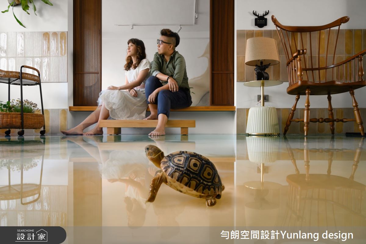 35坪老屋(41~50年)＿混搭風多功能室案例圖片＿勻朗空間室內裝修有限公司＿勻朗_勻光寂室_高雄35坪老屋之12