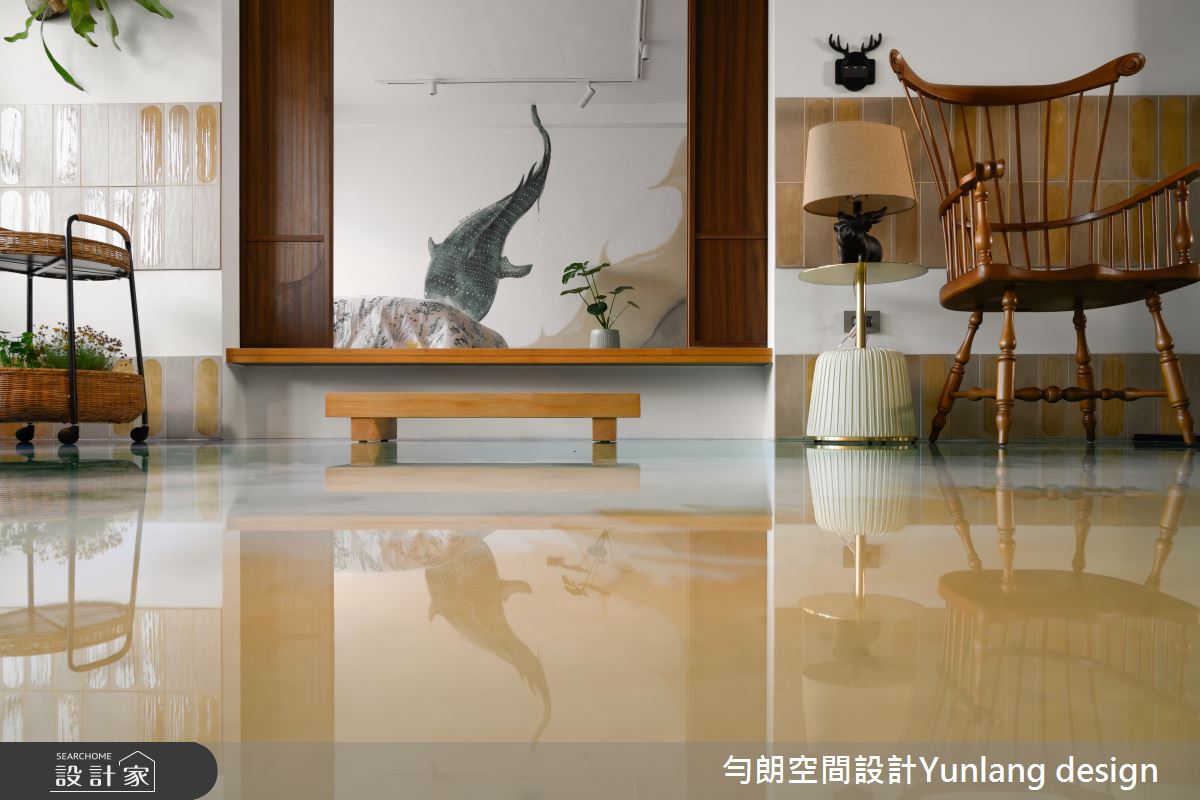 35坪老屋(41~50年)＿混搭風多功能室案例圖片＿勻朗空間室內裝修有限公司＿勻朗_勻光寂室_高雄35坪老屋之11