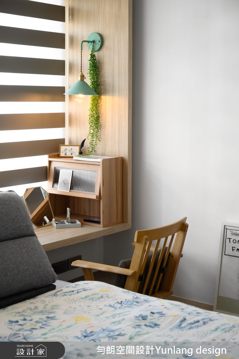 35坪老屋(41~50年)＿混搭風臥室案例圖片＿勻朗空間室內裝修有限公司＿勻朗_勻光寂室_高雄35坪老屋之19