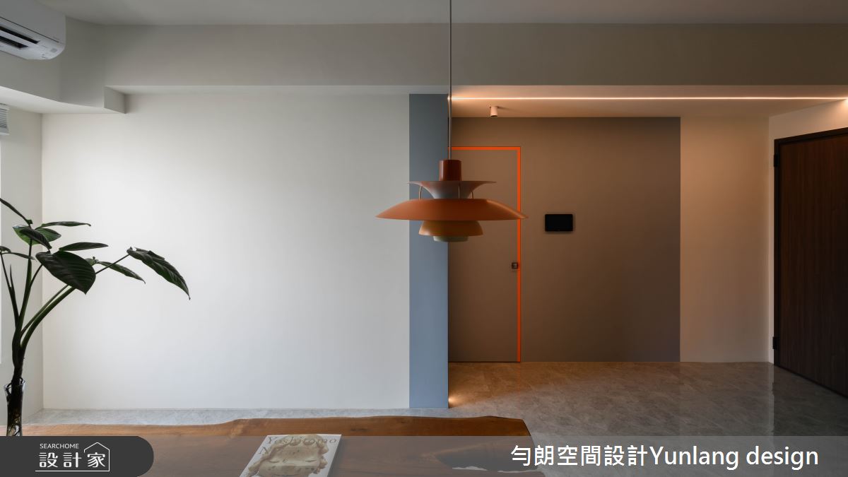 12坪新成屋(5年以下)＿現代風客廳餐廳案例圖片＿勻朗空間室內裝修有限公司＿勻朗_獨善其居_高雄12坪新成屋之3