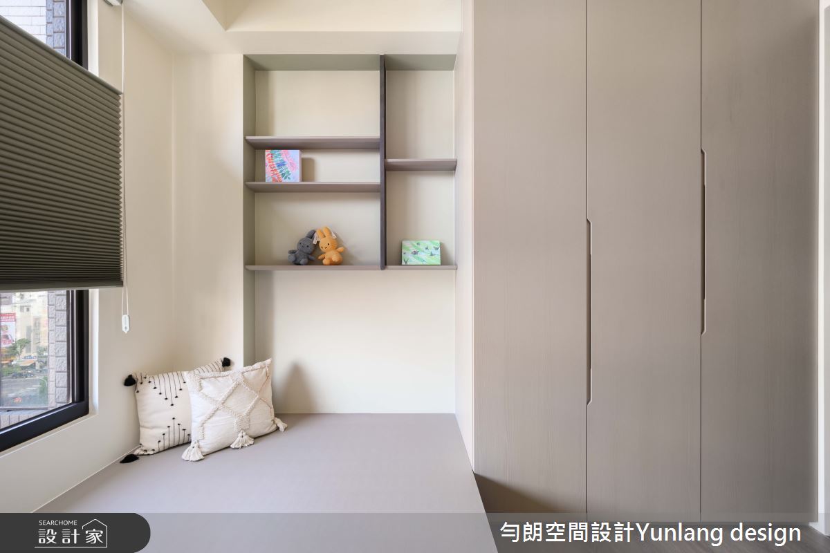 12坪新成屋(5年以下)＿現代風臥室案例圖片＿勻朗空間室內裝修有限公司＿勻朗_獨善其居_高雄12坪新成屋之13