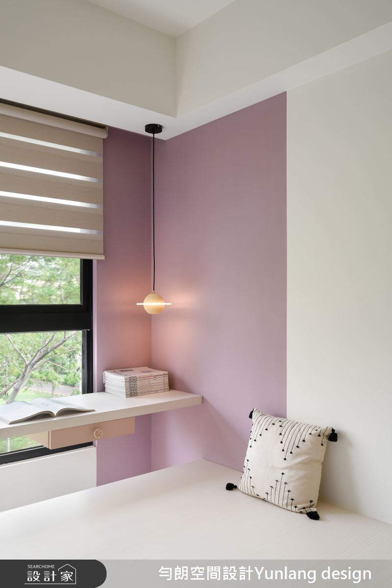 30坪新成屋(5年以下)＿侘寂風臥室案例圖片＿勻朗空間室內裝修有限公司＿勻朗_沙洲樂園_高雄30坪新成屋之25