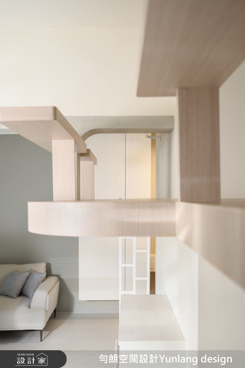 新成屋(5年以下)＿混搭風客廳儲藏室客房案例圖片＿勻朗空間室內裝修有限公司＿勻朗_悠藍_高雄19.6坪新成屋之18