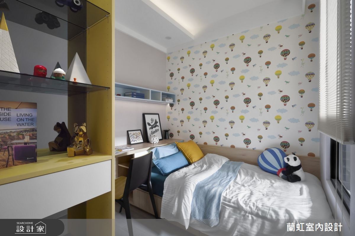 25坪新成屋(5年以下)＿現代風臥室案例圖片＿蘭虹室內設計＿蘭虹_時尚棲居之10