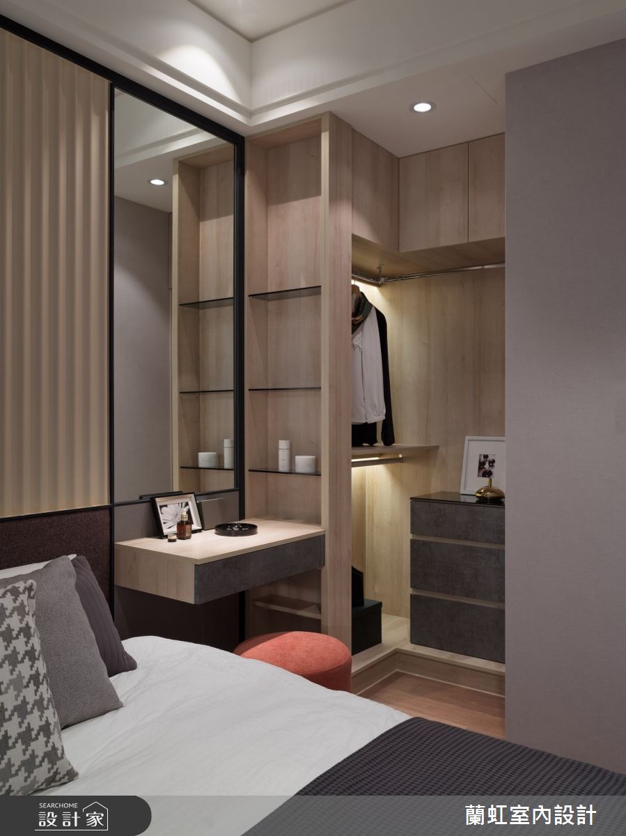 33坪新成屋(5年以下)＿現代風臥室案例圖片＿蘭虹室內設計＿蘭虹_恬謐日常之8