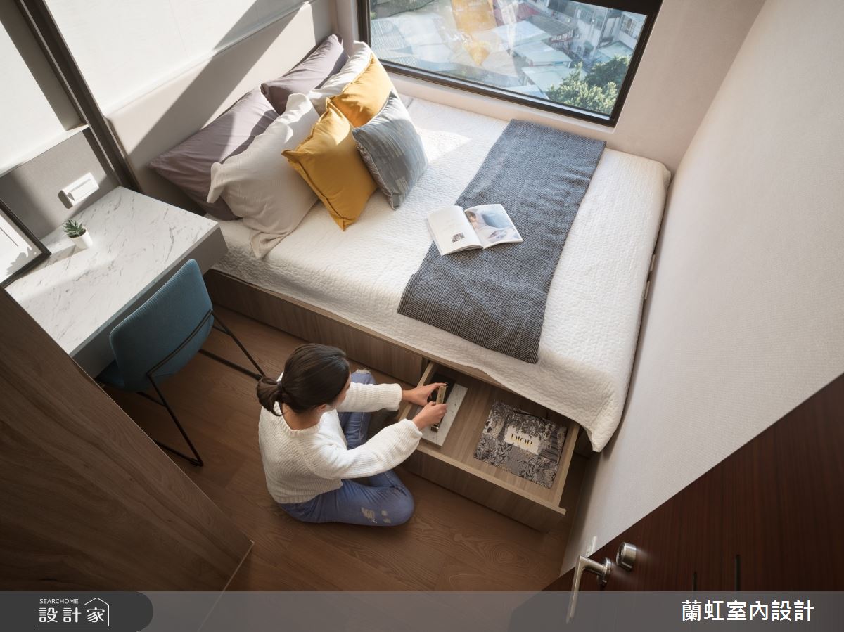 33坪新成屋(5年以下)＿現代風臥室案例圖片＿蘭虹室內設計＿蘭虹_恬謐日常之10
