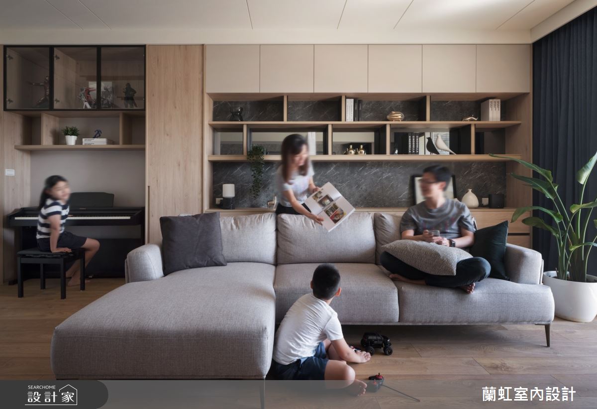 97坪中古屋(5~15年)＿混搭風案例圖片＿蘭虹室內設計＿蘭虹_活漾樂園之3