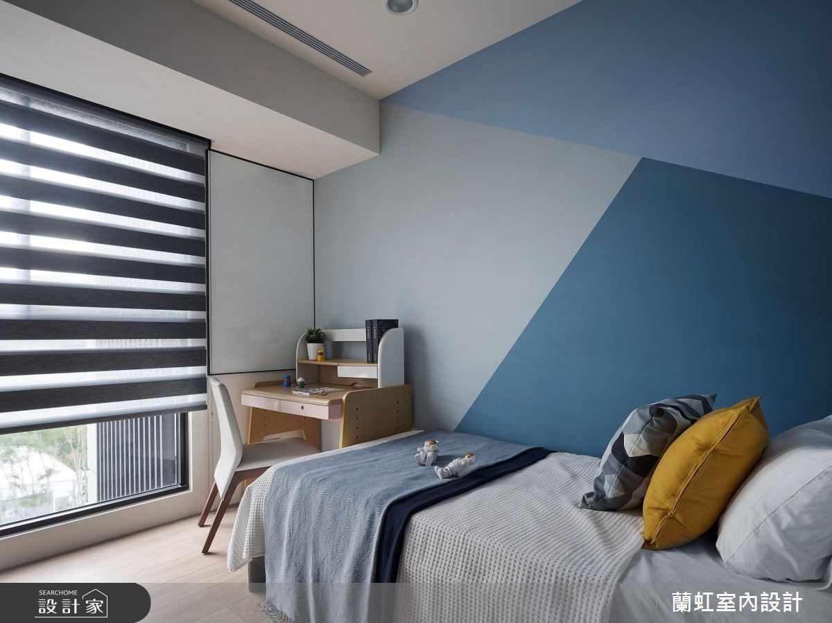 60坪新成屋(5年以下)＿現代風臥室案例圖片＿蘭虹室內設計＿蘭虹_悠灰謐境之9