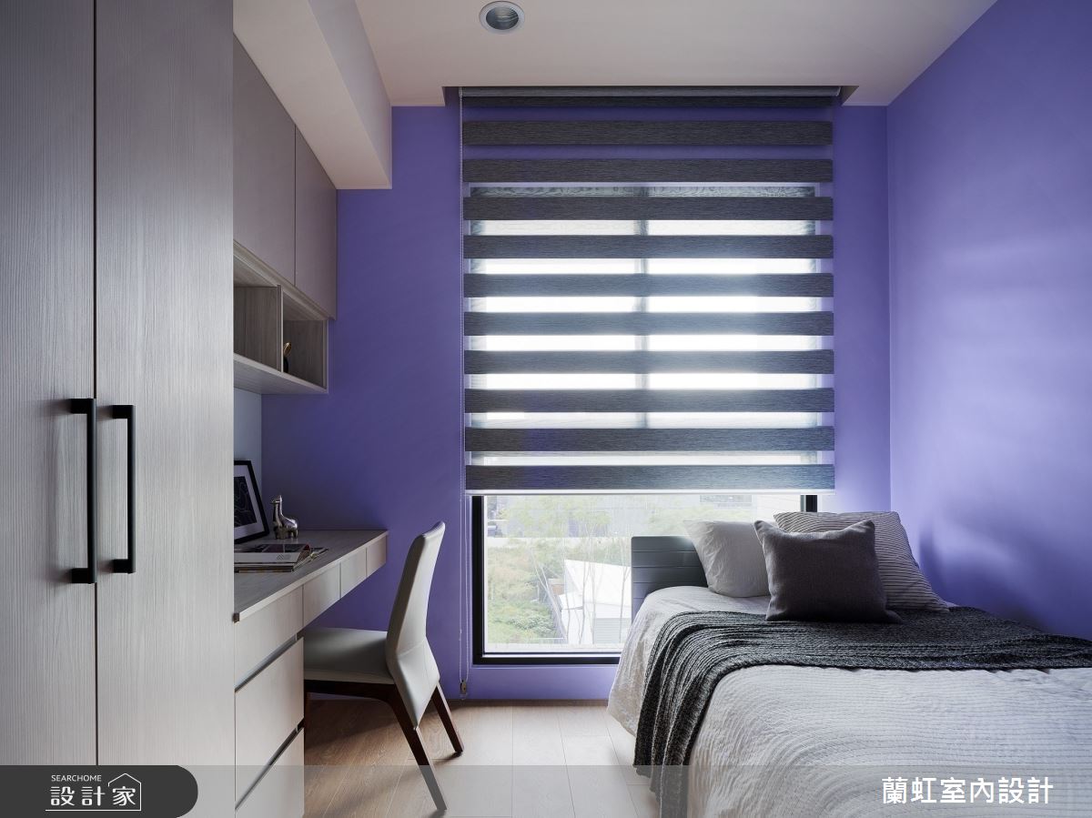 60坪新成屋(5年以下)＿現代風臥室案例圖片＿蘭虹室內設計＿蘭虹_悠灰謐境之10