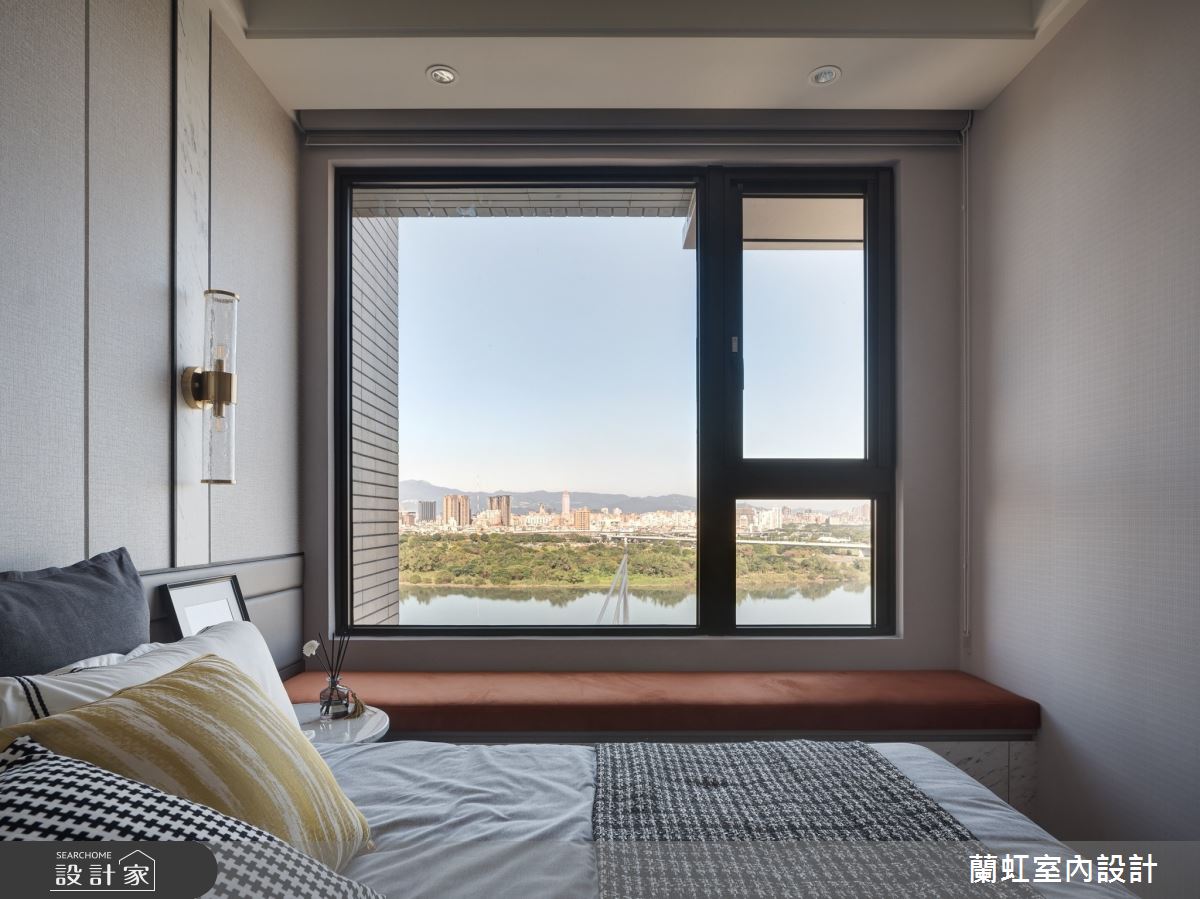 35坪新成屋(5年以下)＿現代風臥室案例圖片＿蘭虹室內設計＿蘭虹_悠‧雅之7
