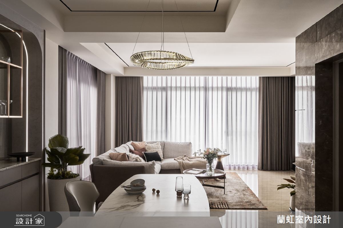 新成屋(5年以下)＿現代輕奢風案例圖片＿蘭虹室內設計＿蘭虹_靚光雅境之14