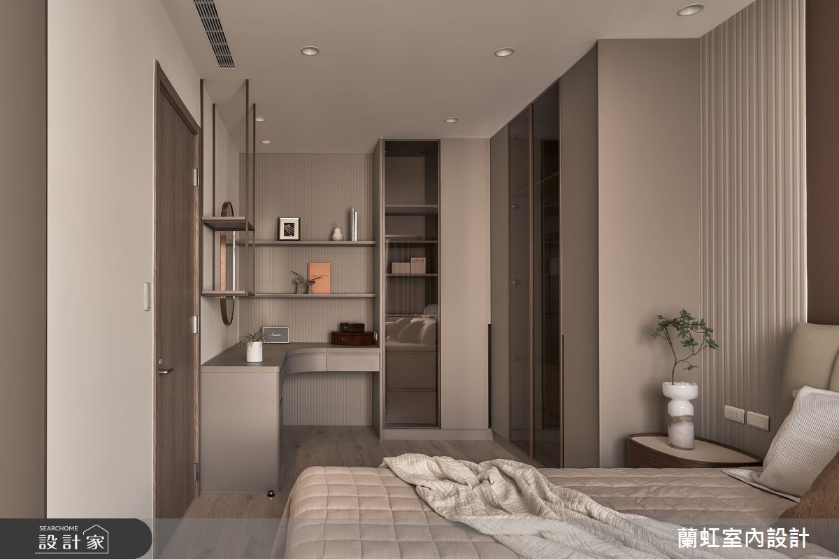 新成屋(5年以下)＿現代風臥室案例圖片＿蘭虹室內設計＿蘭虹_未來映象之8