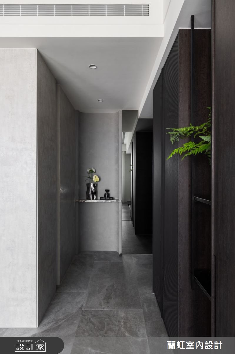 新成屋(5年以下)＿現代風玄關案例圖片＿蘭虹室內設計＿蘭虹_純韻悠然之1