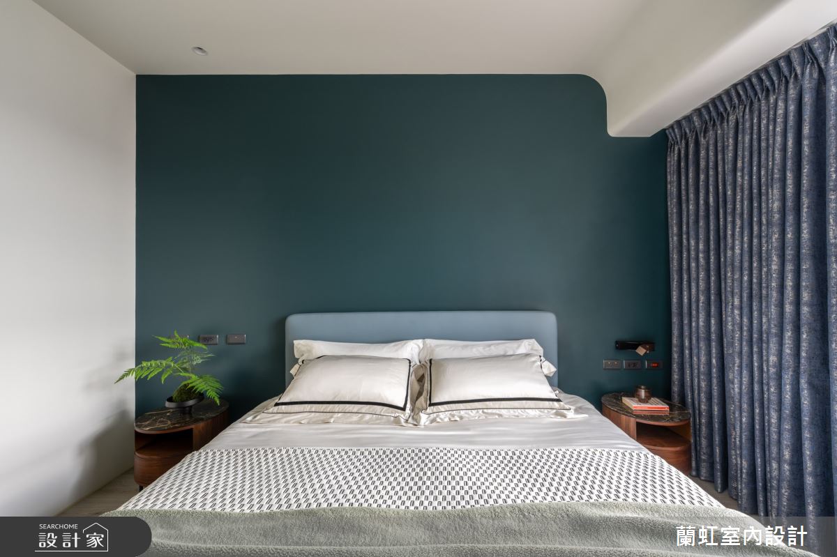 新成屋(5年以下)＿現代風臥室案例圖片＿蘭虹室內設計＿蘭虹_純韻悠然之7