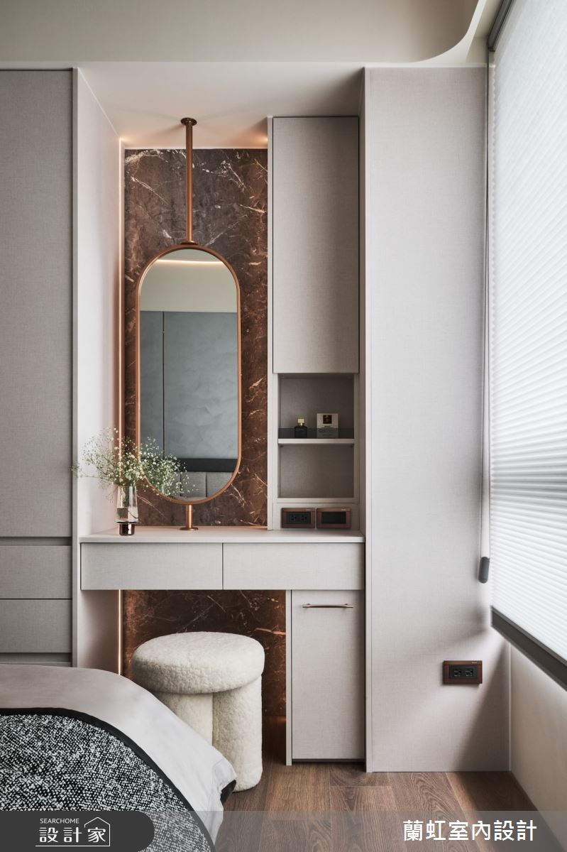 新成屋(5年以下)＿現代輕奢風臥室案例圖片＿蘭虹室內設計＿蘭虹_游於藝之9