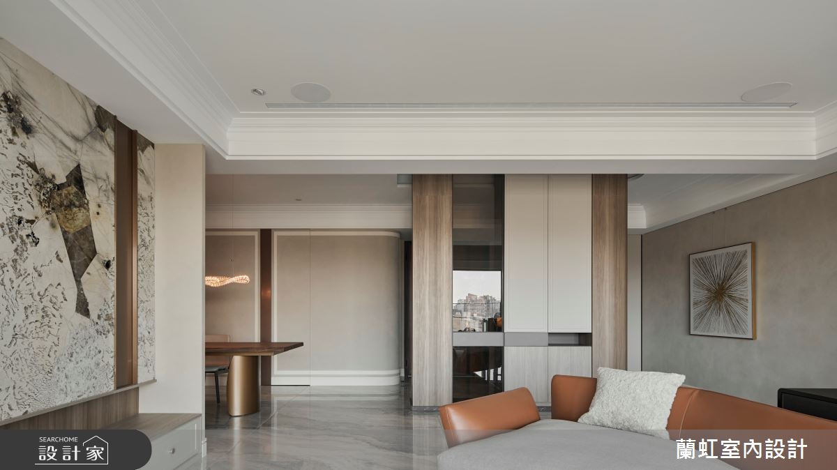 新成屋(5年以下)＿現代輕奢人文風客廳餐廳案例圖片＿蘭虹室內設計＿蘭虹_勤美之森之4