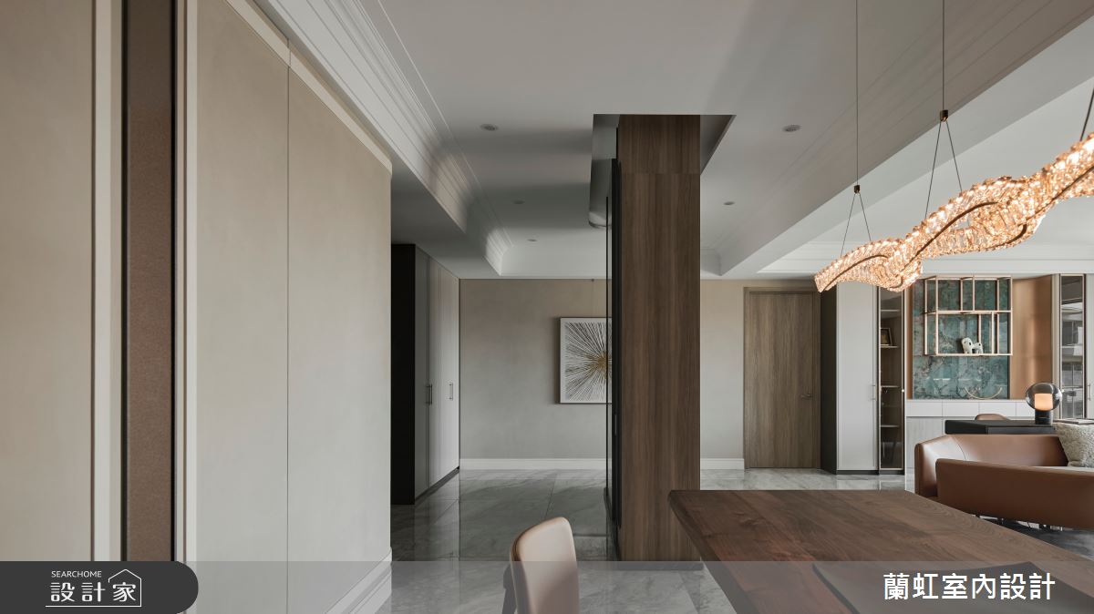 新成屋(5年以下)＿現代輕奢人文風客廳餐廳案例圖片＿蘭虹室內設計＿蘭虹_勤美之森之6