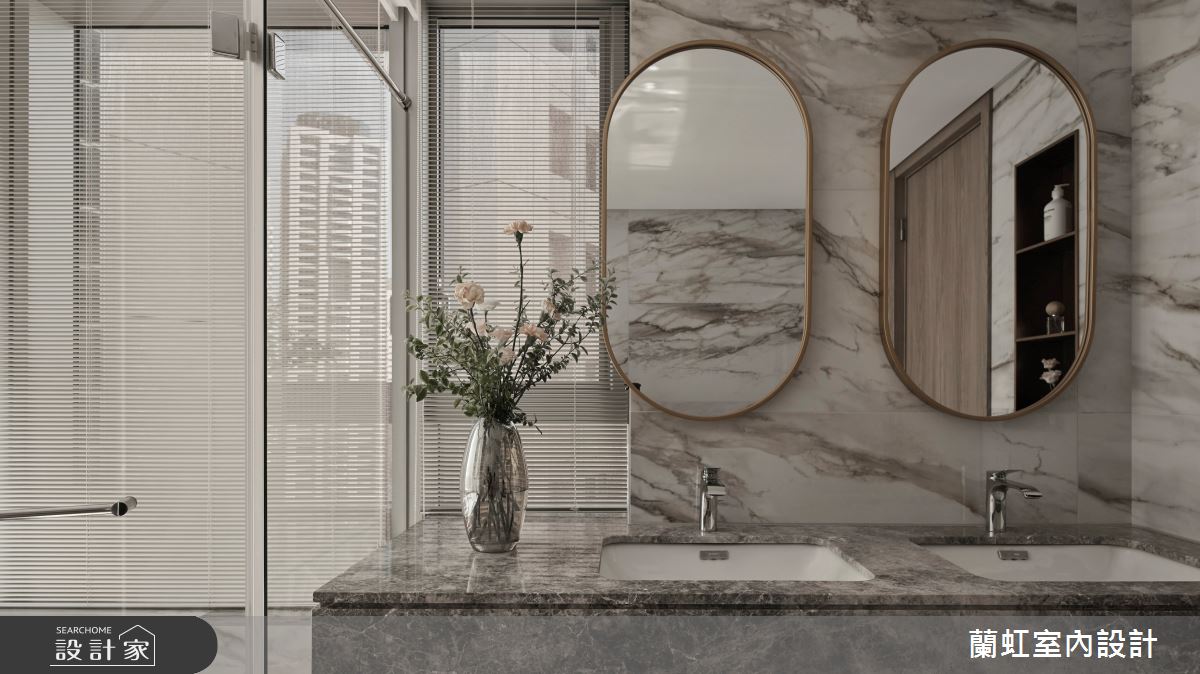 新成屋(5年以下)＿現代輕奢人文風浴室案例圖片＿蘭虹室內設計＿蘭虹_勤美之森之17