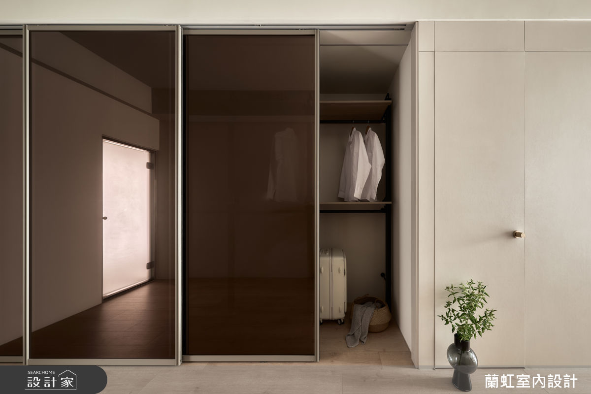 70坪老屋(16~30年)＿現代日式風更衣間案例圖片＿蘭虹室內設計＿蘭虹_風和煦苑之8