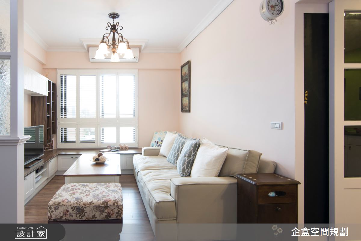 20坪中古屋(5~15年)＿混搭風客廳案例圖片＿企盒空間規劃工作室＿企盒_02.台北-20坪中古屋之3
