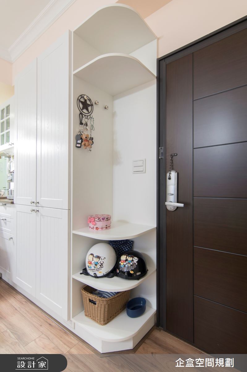 20坪中古屋(5~15年)＿混搭風玄關案例圖片＿企盒空間規劃工作室＿企盒_02.台北-20坪中古屋之2