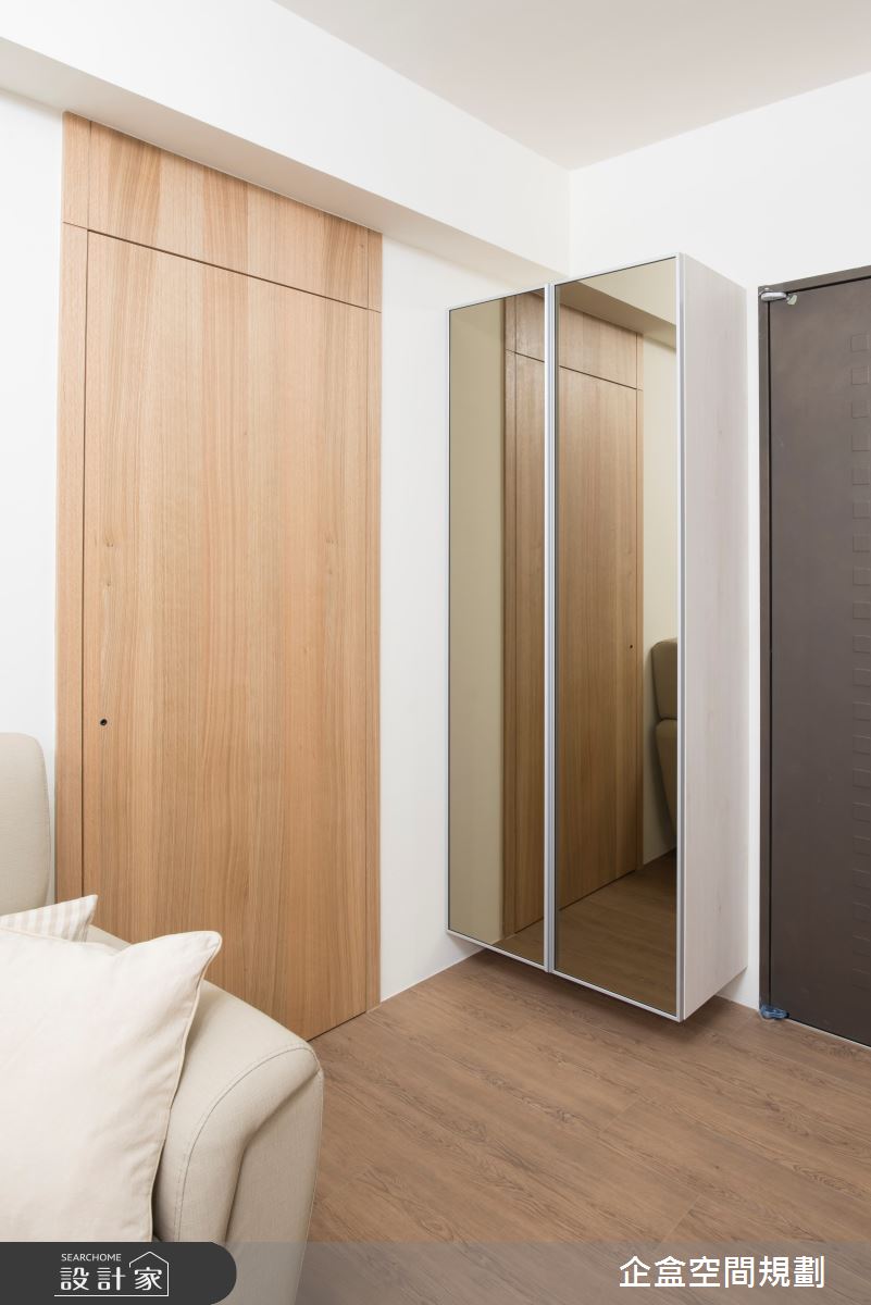 15坪新成屋(5年以下)＿日式無印風客廳案例圖片＿企盒空間規劃工作室＿企盒_03.基隆-15坪新成屋之12