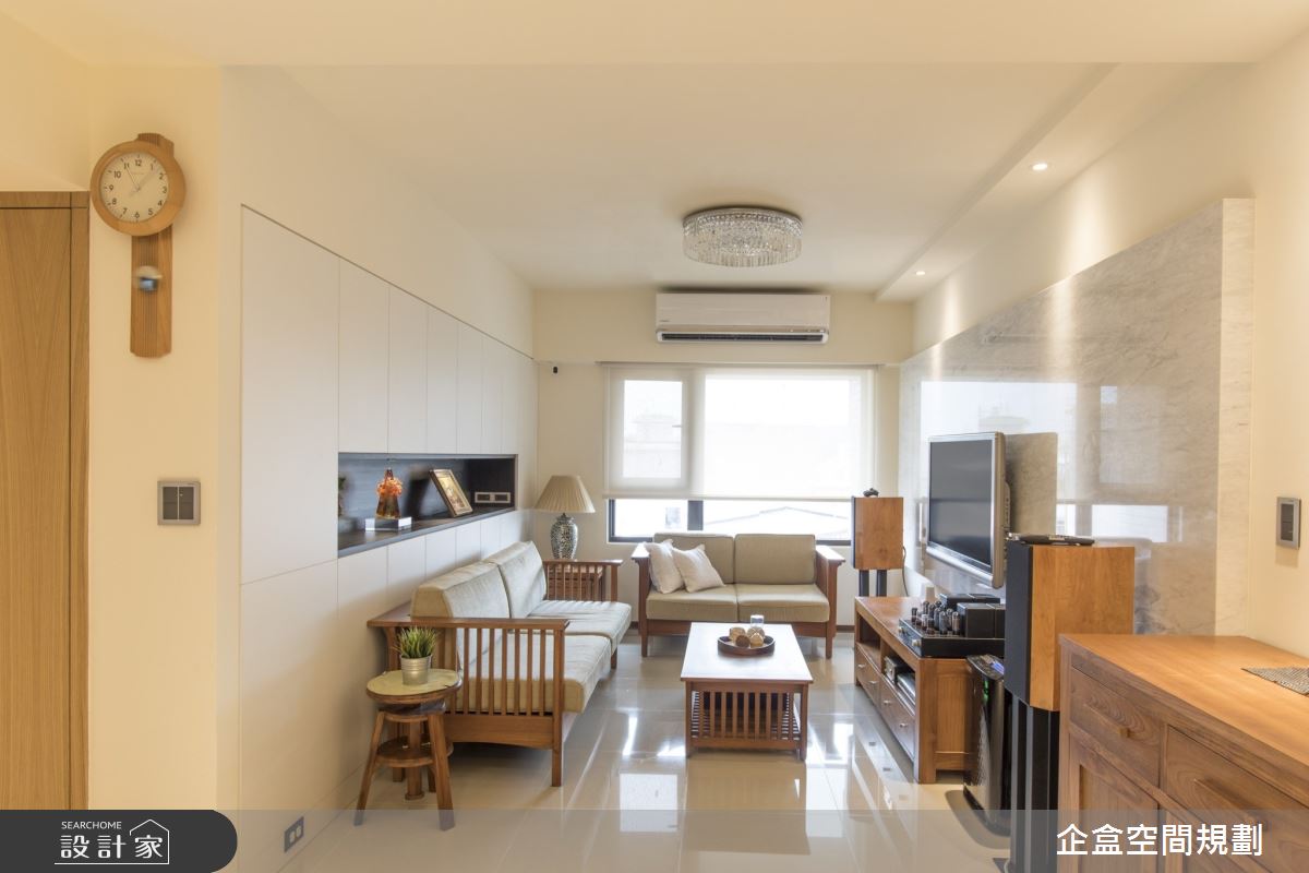23坪預售屋＿日式無印風客廳案例圖片＿企盒空間規劃工作室＿企盒_04.基隆-23坪預售屋之10
