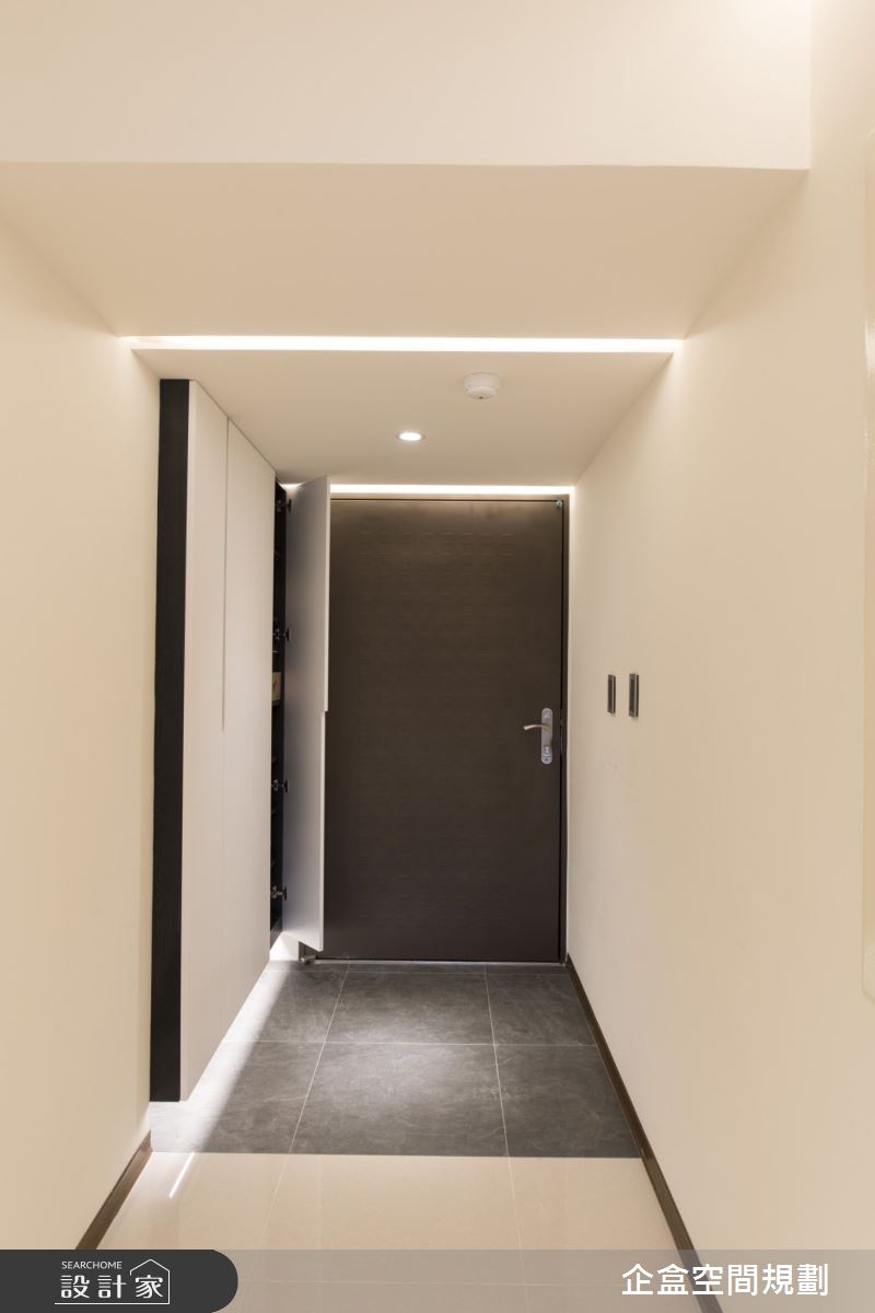 23坪預售屋＿日式無印風玄關案例圖片＿企盒空間規劃工作室＿企盒_04.基隆-23坪預售屋之2