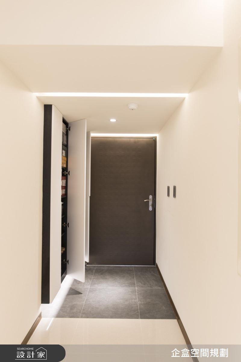 23坪預售屋＿日式無印風玄關案例圖片＿企盒空間規劃工作室＿企盒_04.基隆-23坪預售屋之3