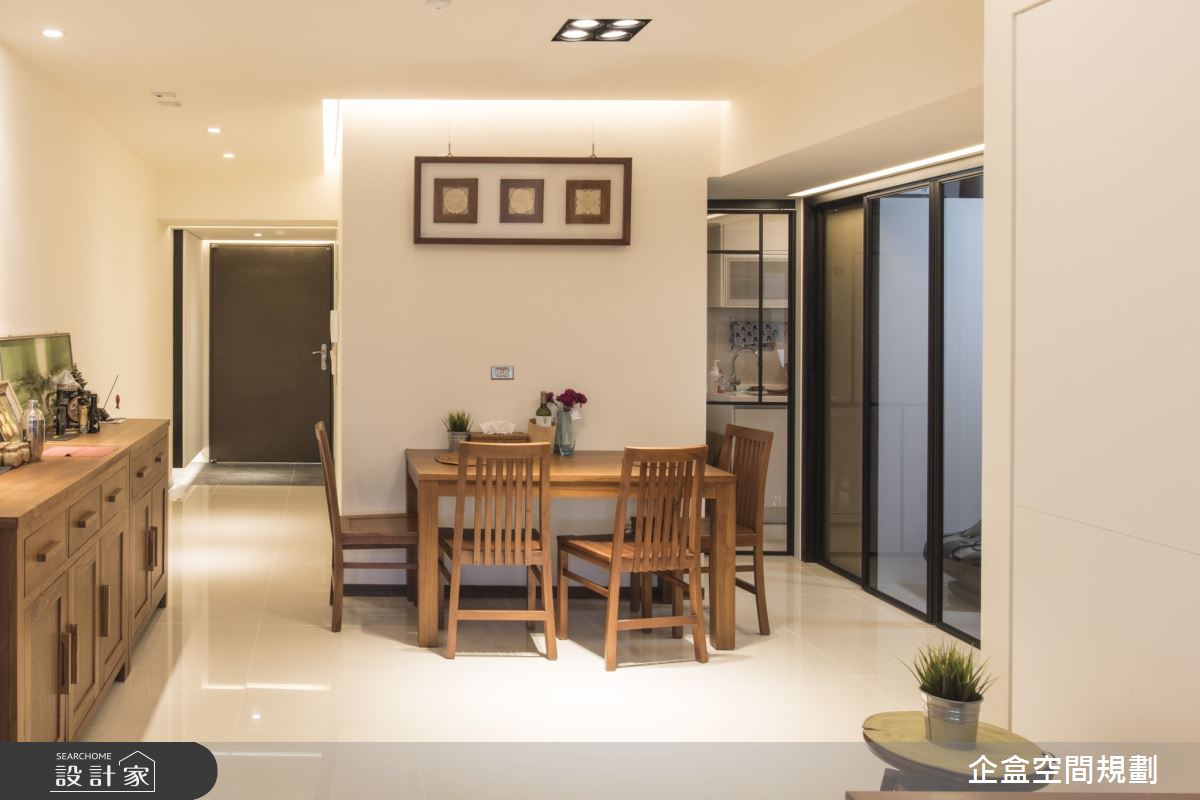 23坪預售屋＿日式無印風餐廳案例圖片＿企盒空間規劃工作室＿企盒_04.基隆-23坪預售屋之5