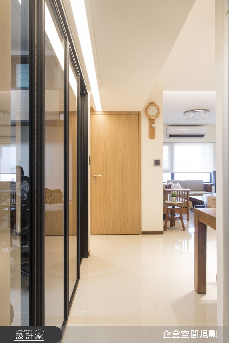 23坪預售屋＿日式無印風走廊案例圖片＿企盒空間規劃工作室＿企盒_04.基隆-23坪預售屋之15