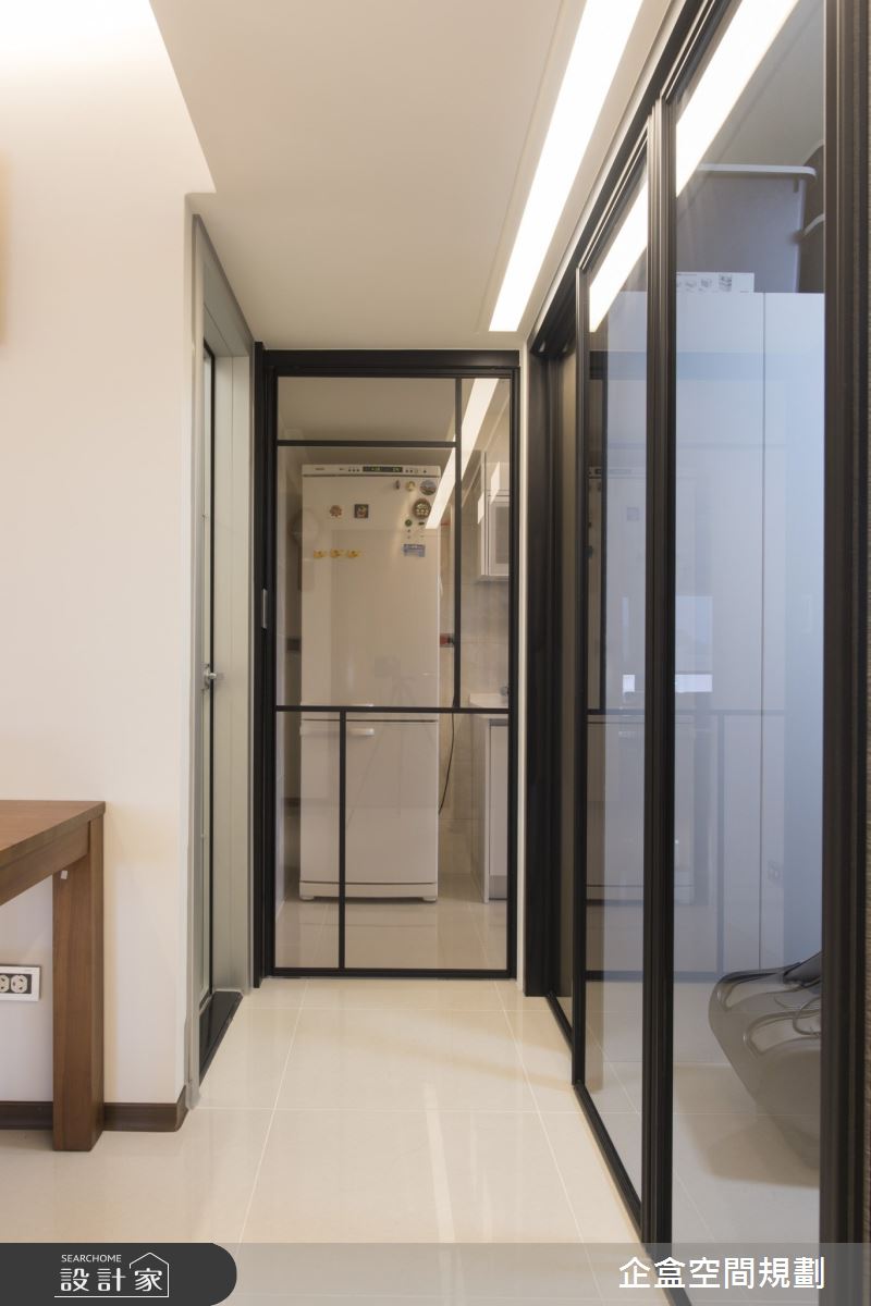 23坪預售屋＿日式無印風走廊案例圖片＿企盒空間規劃工作室＿企盒_04.基隆-23坪預售屋之16