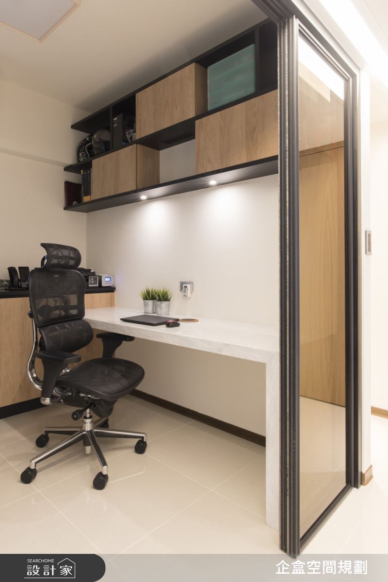 23坪預售屋＿日式無印風書房案例圖片＿企盒空間規劃工作室＿企盒_04.基隆-23坪預售屋之22