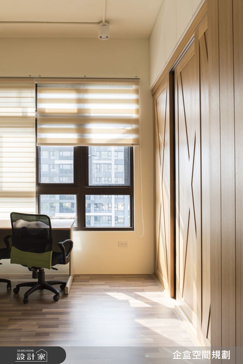 60坪預售屋＿混搭風書房案例圖片＿企盒空間規劃工作室＿企盒_05.桃園-60坪預售屋之14