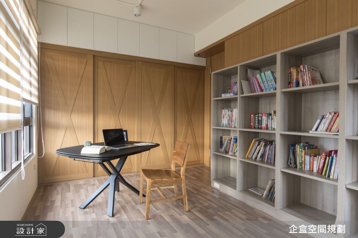 60坪預售屋＿混搭風書房案例圖片＿企盒空間規劃工作室＿企盒_05.桃園-60坪預售屋之15