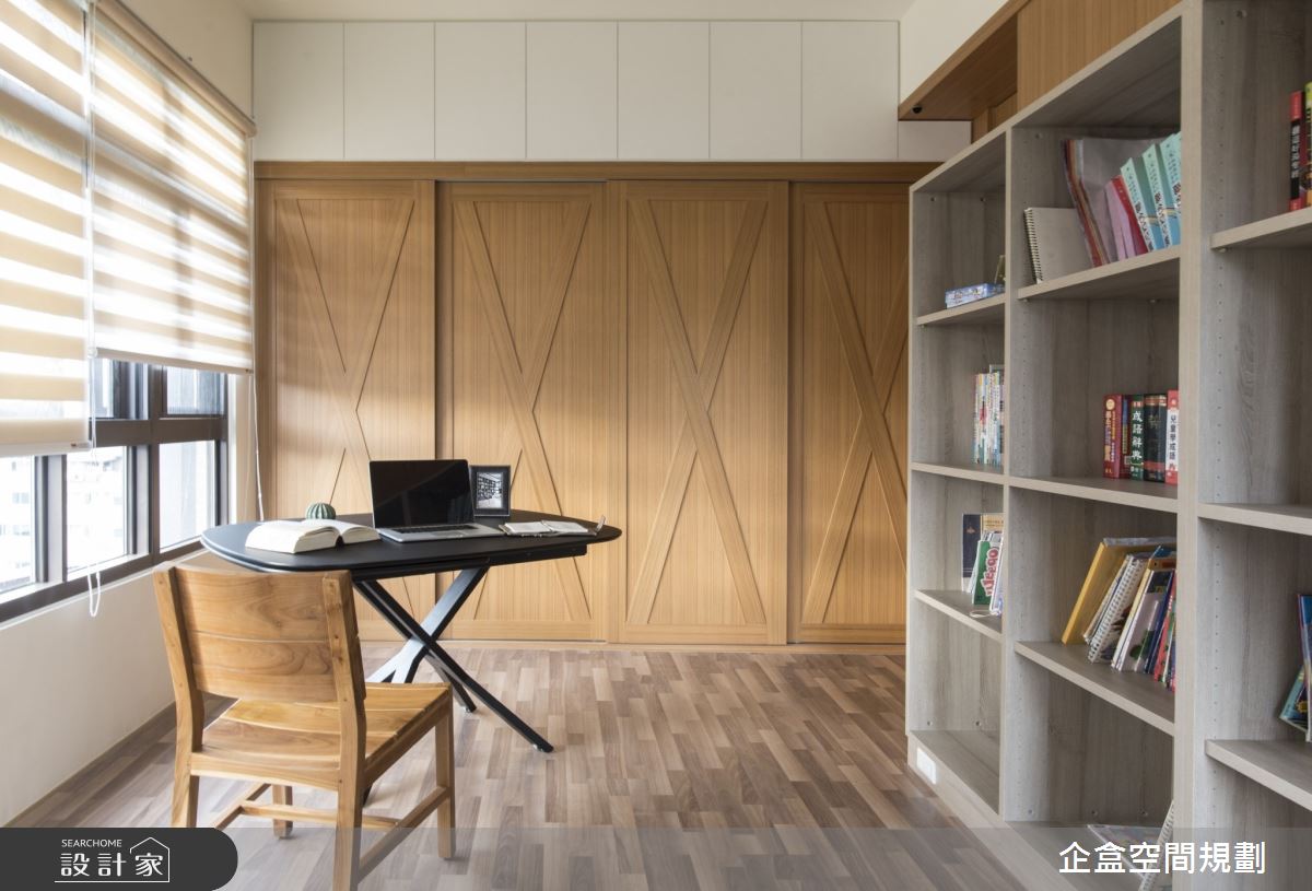 60坪預售屋＿混搭風書房案例圖片＿企盒空間規劃工作室＿企盒_05.桃園-60坪預售屋之16