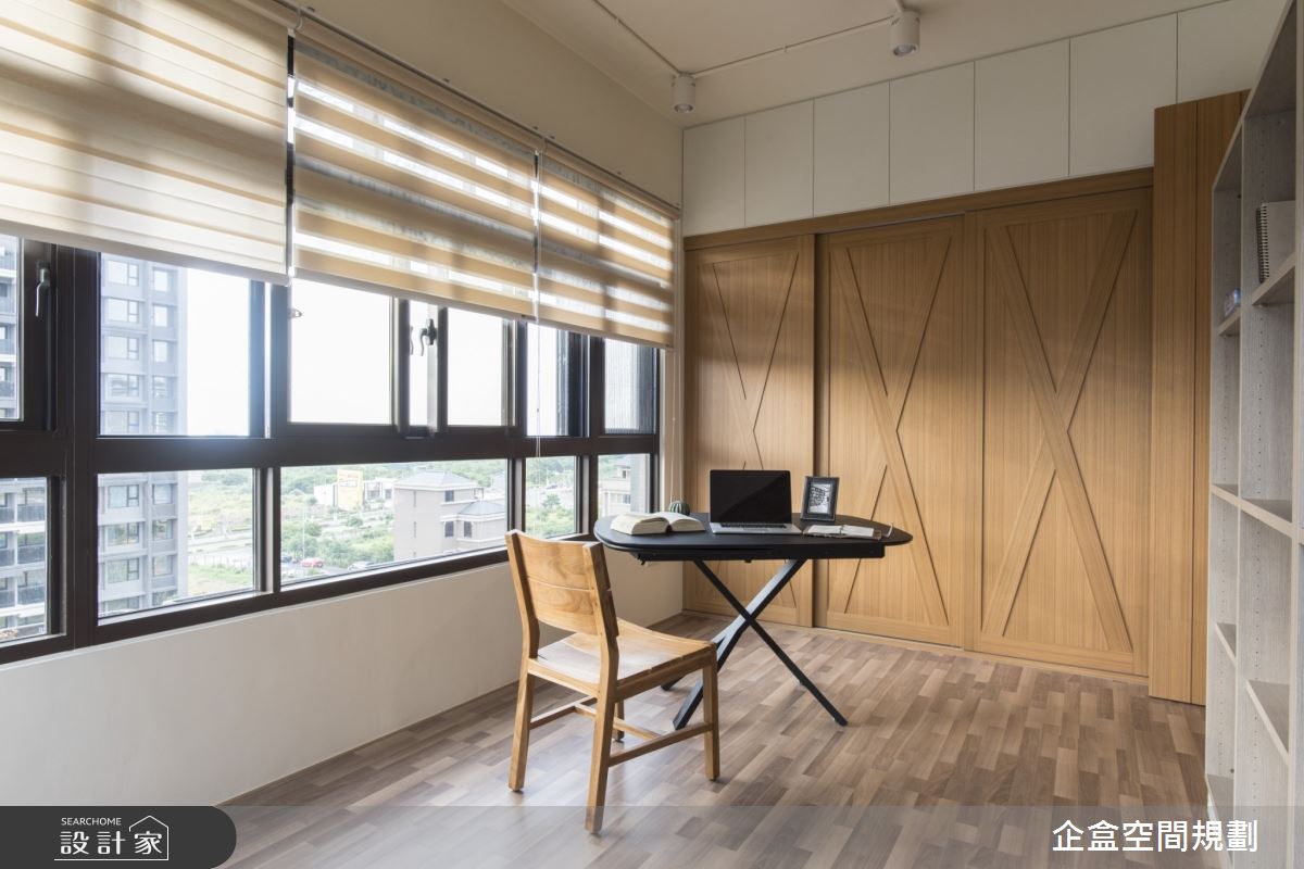 60坪預售屋＿混搭風書房案例圖片＿企盒空間規劃工作室＿企盒_05.桃園-60坪預售屋之18