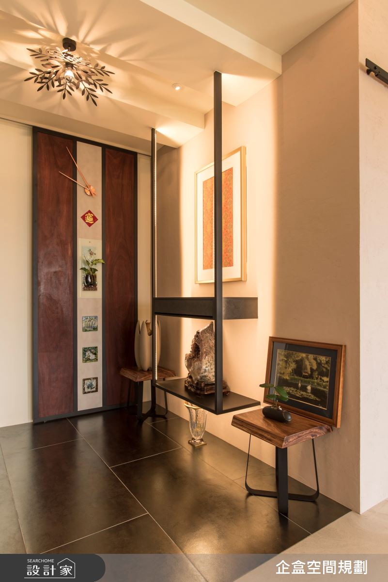 60坪預售屋＿混搭風玄關案例圖片＿企盒空間規劃工作室＿企盒_06.桃園-60坪預售屋之2