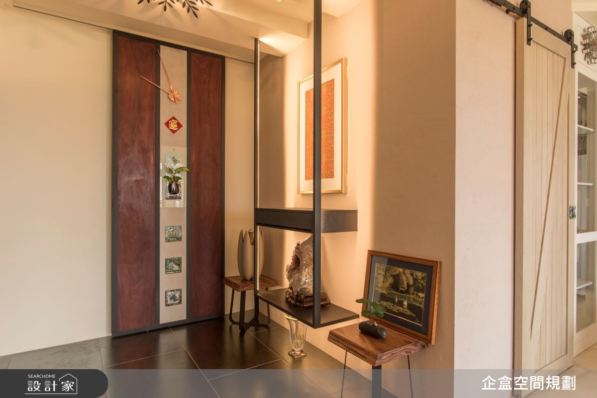 60坪預售屋＿混搭風玄關案例圖片＿企盒空間規劃工作室＿企盒_06.桃園-60坪預售屋之3