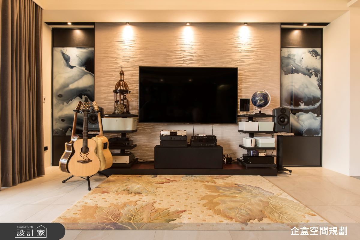 60坪預售屋＿混搭風客廳案例圖片＿企盒空間規劃工作室＿企盒_06.桃園-60坪預售屋之5