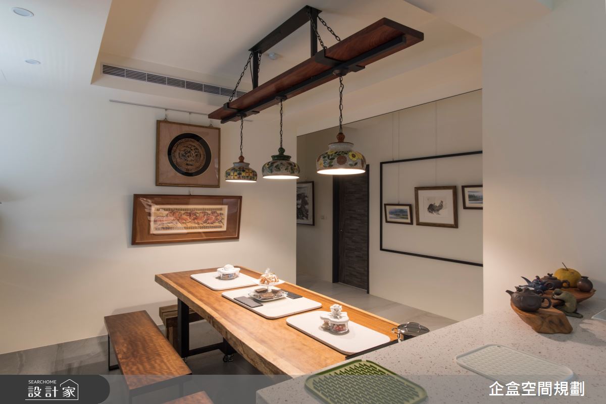60坪預售屋＿混搭風餐廳案例圖片＿企盒空間規劃工作室＿企盒_06.桃園-60坪預售屋之19