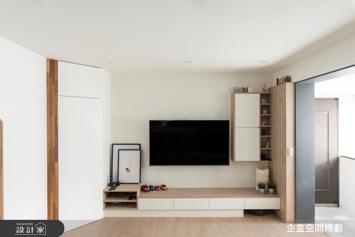 老屋(41~50年)＿混搭風客廳案例圖片＿企盒空間規劃工作室＿企盒_08.台北-28.5坪老屋之9