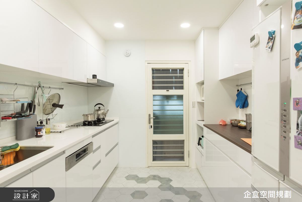 老屋(41~50年)＿混搭風廚房案例圖片＿企盒空間規劃工作室＿企盒_08.台北-28.5坪老屋之15