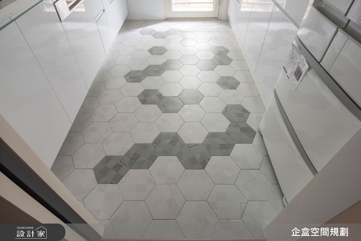 老屋(41~50年)＿混搭風廚房案例圖片＿企盒空間規劃工作室＿企盒_08.台北-28.5坪老屋之16