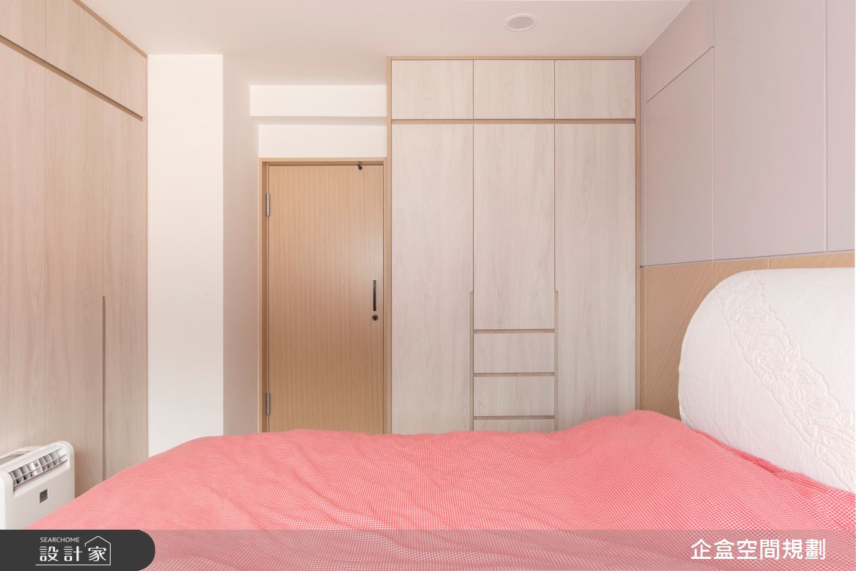 老屋(41~50年)＿混搭風臥室案例圖片＿企盒空間規劃工作室＿企盒_08.台北-28.5坪老屋之22