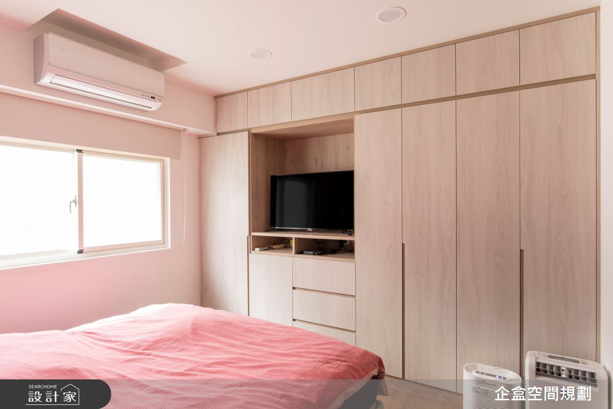 老屋(41~50年)＿混搭風臥室案例圖片＿企盒空間規劃工作室＿企盒_08.台北-28.5坪老屋之23