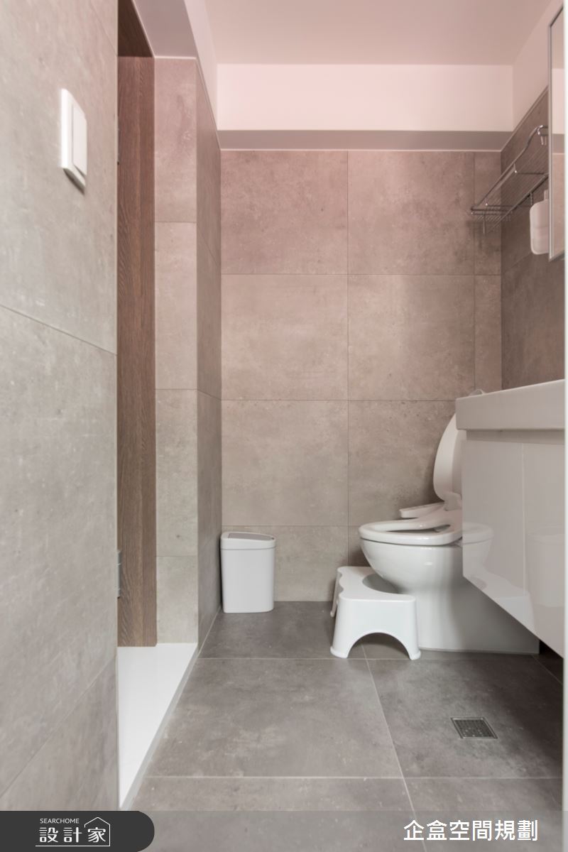老屋(41~50年)＿混搭風浴室案例圖片＿企盒空間規劃工作室＿企盒_08.台北-28.5坪老屋之25