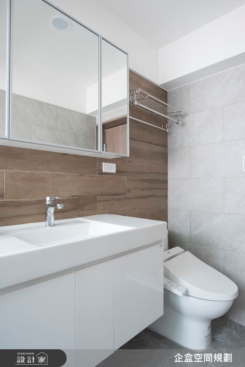 老屋(41~50年)＿混搭風浴室案例圖片＿企盒空間規劃工作室＿企盒_08.台北-28.5坪老屋之32