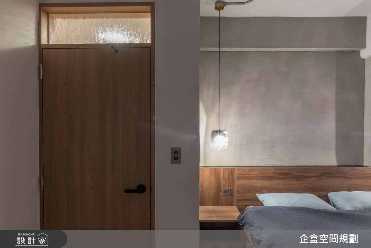30坪老屋(41~50年)＿工業風臥室案例圖片＿企盒空間規劃工作室＿企盒_10.台北-30坪老屋之25