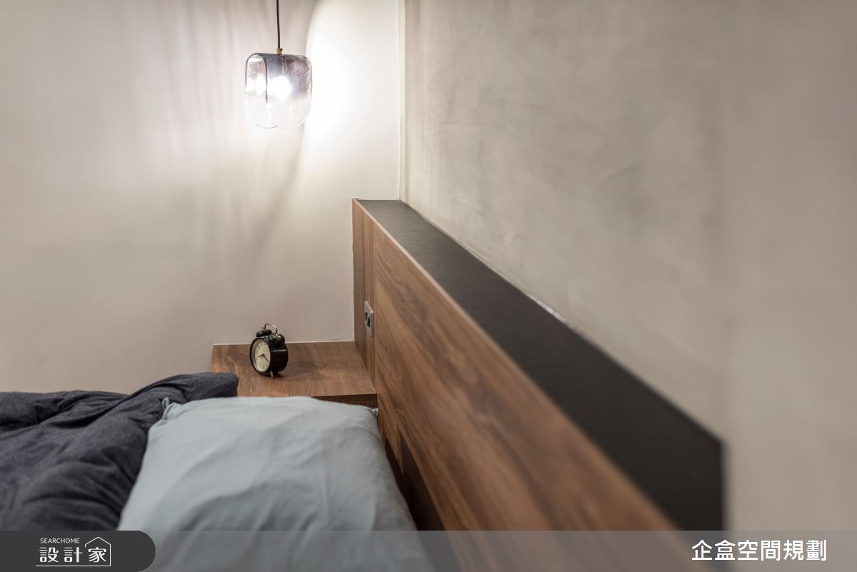 30坪老屋(41~50年)＿工業風臥室案例圖片＿企盒空間規劃工作室＿企盒_10.台北-30坪老屋之28